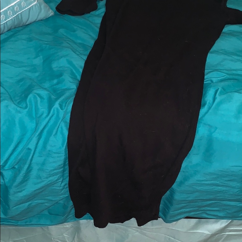 Long black dress